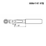 HAKKO Soldering Tips 900M-T-RT, Tip for the 900M/907